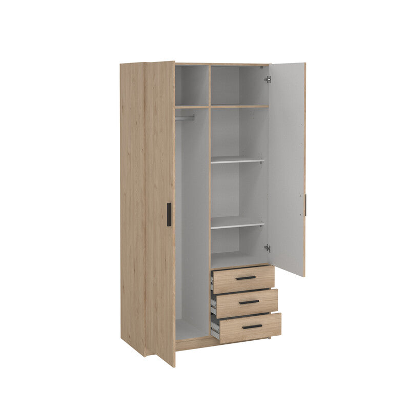 Q.TA' 1 KIT ARMADIO SPRINT 2A+3C 98X50X200 QUERCIA