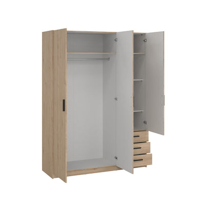 Q.TA' 1 KIT ARMADIO SPRINT 3A+3C 147X50X200 QUERCIA