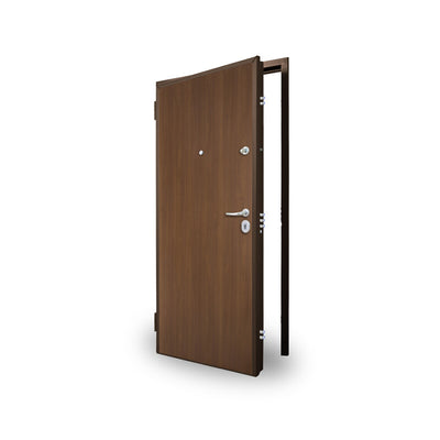 Q.TA' 1 C PORTA BLINDATA C/CONTROT CL.3 NOCE M 80X210 DX