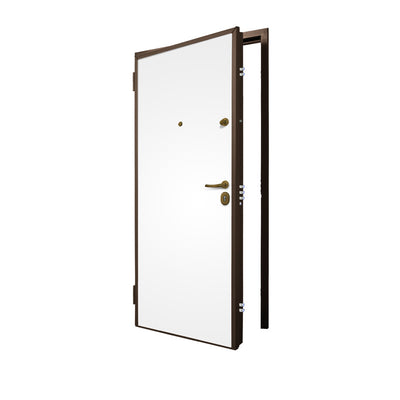 Q.TA' 1 C PORTA BLINDATA C/CONTROT CL.3 BIANCO 90X210 SX