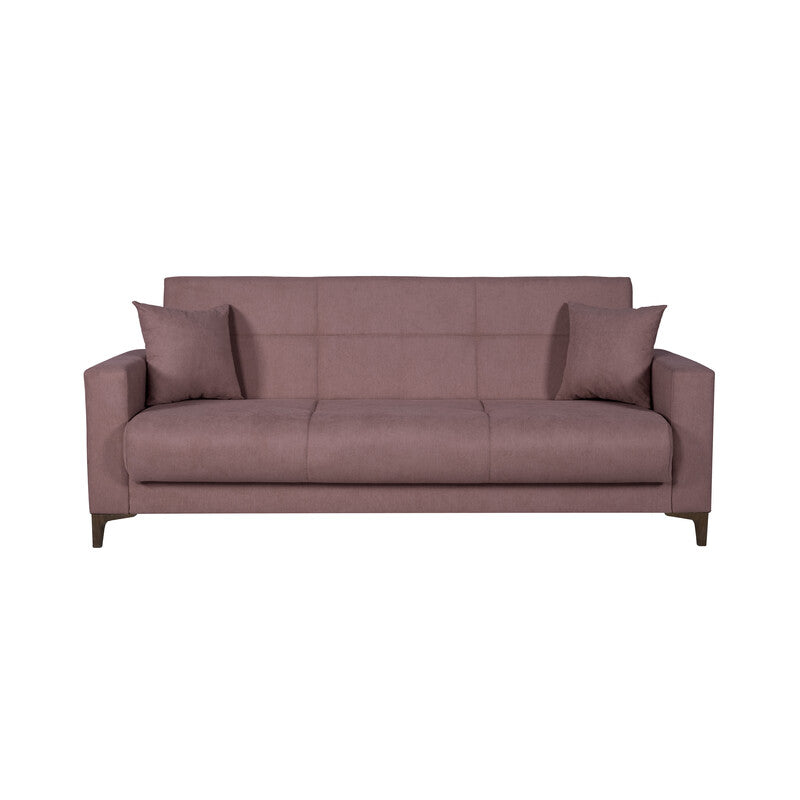 Q.TA' 1 DIVANO PRONTO LETTO BRAVO 3P BACOS VIOLA