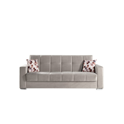 Q.TA' 1 DIVANO PRONTO LETTO ALBA 3P ENTEL ECRU