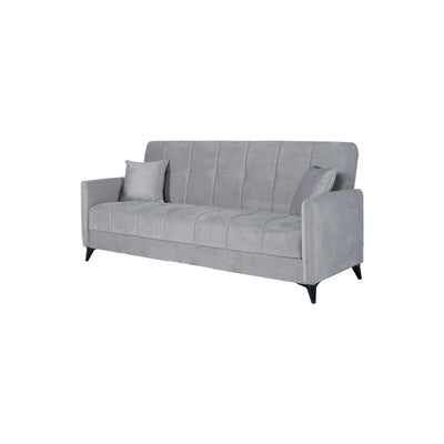 Q.TA' 1 DIVANO PRONTO LETTO SANTI 3P BACOS GRIGIO