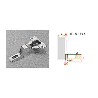 Q.TA' 25 SALICE CERNIERA AUTOMATICA CNA7P99 COLLO 22 94 GRADI