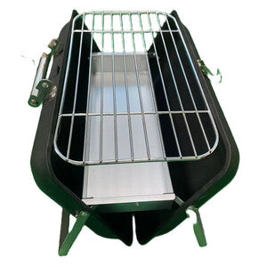 Q.TA' 1 C BARBECUE A CARBONE C/VALIGETTA CM 44X28X32