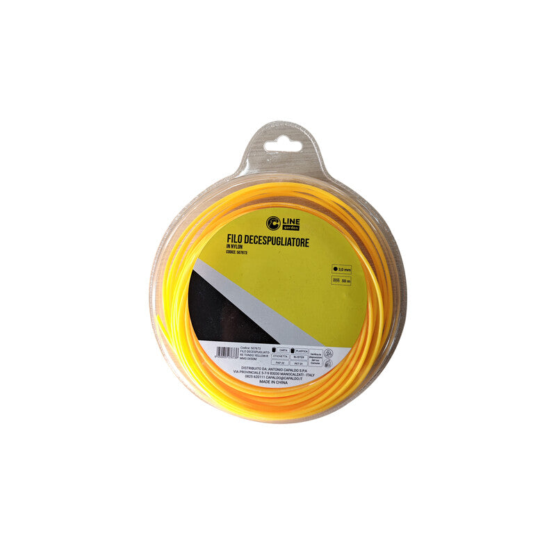 Q.TA' 1 C FILO DECESPUGLIATORE TONDO YELLOW-R 3,0MMX50M