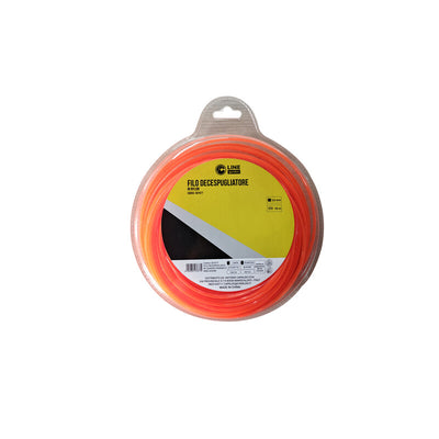 Q.TA' 1 C FILO DECESPUGLIATORE QUADRO ORANGE-S 3,0MMX50M