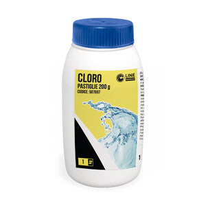 Q.TA' 1 C CLORO PISCINA PASTIGLIE 200G CF 1 KG