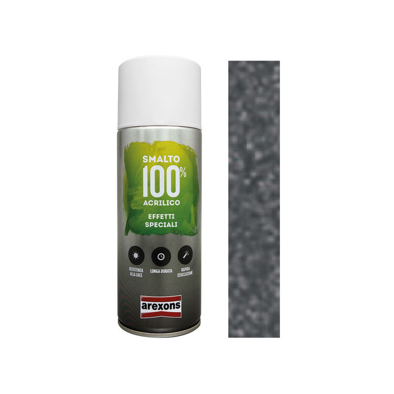 Q.TA' 6 SMALTO SPRAY FERRO MICACEO GRIGIO PELTRO 3720