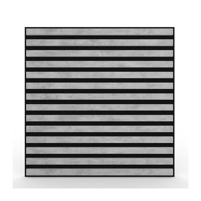 Q.TA' 4 PANNELLO FONOASSORBENTE GRIGIO 60X1,8X 60 CM