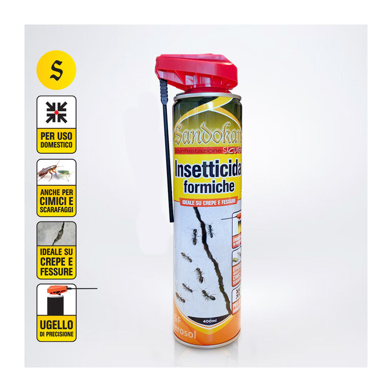 Q.TA' 12 INSETTICIDA FORMICHE E STRISCIANTI 400ML