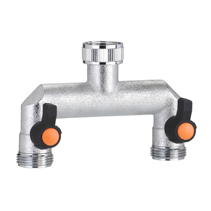 Q.TA' 1 PRESA A DUE VIE 3/4 REGOLABILI METAL-JET 9601