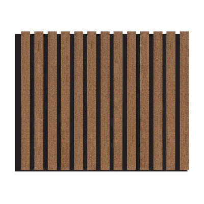 Q.TA' 1 PANNELLO FONOASSORBENTE FLEX TEAK 60X275 CM