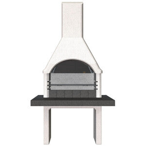 Q.TA' 1 BARBECUE IN MURATURA 103X80X212CM PIAVE