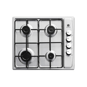 Q.TA' 1 PIANO COTTURA INOX STAYLUX GAS 60CM GRIGLIA ACC
