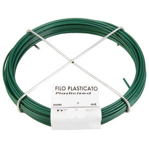 Q.TA' 30 MATASSINA FILO PLASTIFICATO N. 8 D 1,6 MM 16 M VERDE
