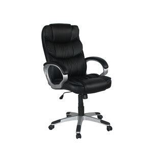 Q.TA' 1 C POLTRONA DIREZIONALE SYRIA NERO