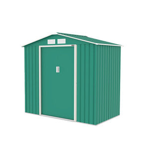 Q.TA' 1 C RICOVERO ATTREZZI LAMIERA CM213X131X195 VERDE