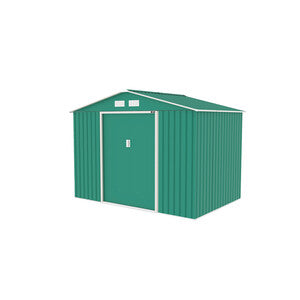 Q.TA' 1 C CASETTA BOX ATTREZZI LAMIERA 277X195X203CM VERDE