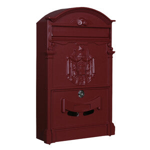 Q.TA' 1 C CASSETTA POSTALE REGIA ROSSO 3003 25,5X9X41CM