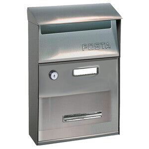 Q.TA' 1 C CASSETTA POSTALE AUSTRIA INOX 304 21.5X10.5X32CM