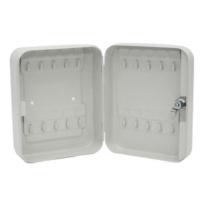 Q.TA' 1 C CASSETTA PORTACH 20 POSTI BEIGE 9002 16X7.5X20CM