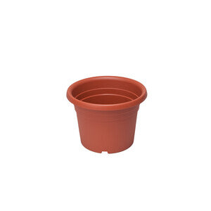 Q.TA' 6 VASO CILINDRO DAHALIA 40X28HCM 21L TERRACOTTA