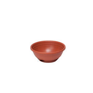 Q.TA' 1 VASO SERENELLA C/RISERVA 25X10HCM 1L TERRACOTTA