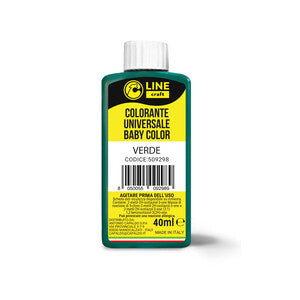 Q.TA' 12 C COLORANTE UNIVERSALE 40ML VERDE BOSCO BABY COLOR