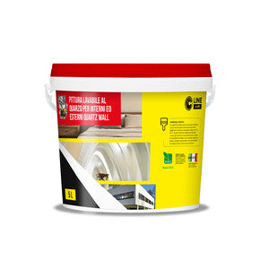 Q.TA' 1 C IDROPITTURA LAV QUARZO INTER/ESTER 5L QUARTZ WALL