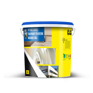 Q.TA' 1 C IDROPITTURA LAV TRASP INTERNI 14L WASHABLE WALL