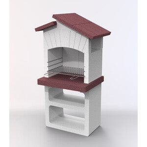 Q.TA' 1 BARBECUE IN MURATURA 68X58X156 CM ELBA