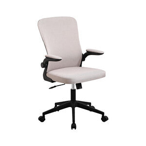 Q.TA' 1 POLTRONA A GAS C/BRACCIOLI ALICE GRIGIO CHIARO 3