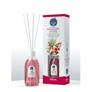 Q.TA' 6 DIFFUSORE OFFICINA DEI FIORI 500ML BACCHE ROSSE