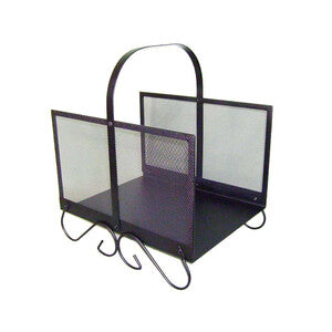 Q.TA' 1 C PORTALEGNA P/CAMINO 41X33XH48CM NERO