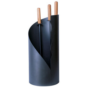 Q.TA' 1 C SET ATTREZZI CAMINO C/CONTENITORE 4