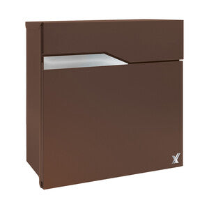 Q.TA' 1 CASSETTA POSTALE ALUBOX NETTUNO 37X11X37 RUGGINE