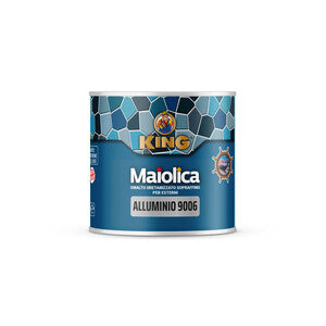 Q.TA' 6 SMALTO MAIOLICA ALLUMINIO 9006 ESTERNI 100 G