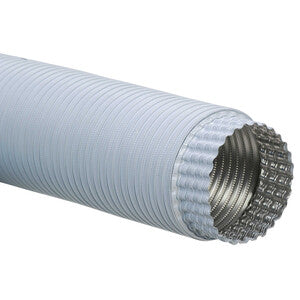 Q.TA' 6 TUBO FLESSIBILE ESTENSIBILE ALLUM. BIANCO D 12 CM