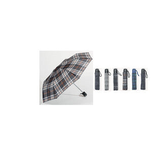 Q.TA' 12 OMBRELLO MANUALE PIEGHEVOLE SUPERMINI ASSORTITO