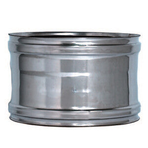 Q.TA' 1 C RACCORDO INOX ATTACCO FEM/FEM D 10CM