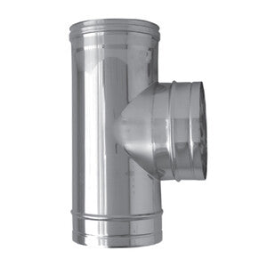 Q.TA' 2 C RACCORDO A T INOX ATTACCO FEM/FEM/MAS D 10CM