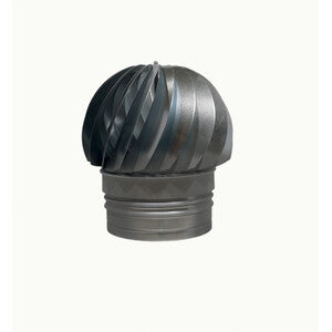 Q.TA' 1 C FUMAIOLO GIREVOLE ZINCATO TONDO D 8 CM