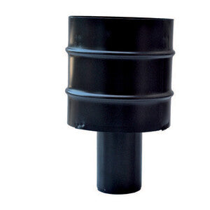 Q.TA' 1 C FUMAIOLO A BOTTE INOX VERNICIATO D 10 CM