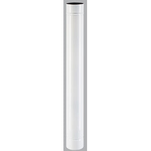 Q.TA' 12 TUBO PORCELLANATO D 10 X H 100CM BIANCO CLASSIC