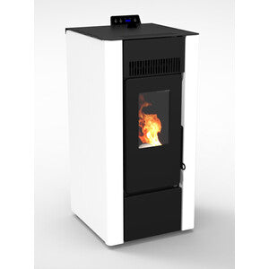 Q.TA' 1 C STUFA PELLET EFESTO 6 BIANCO