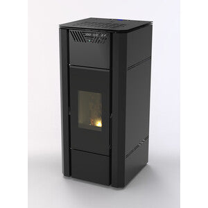 Q.TA' 1 C TERMOSTUFA PELLET IDRO PROMETEO 18V NERO
