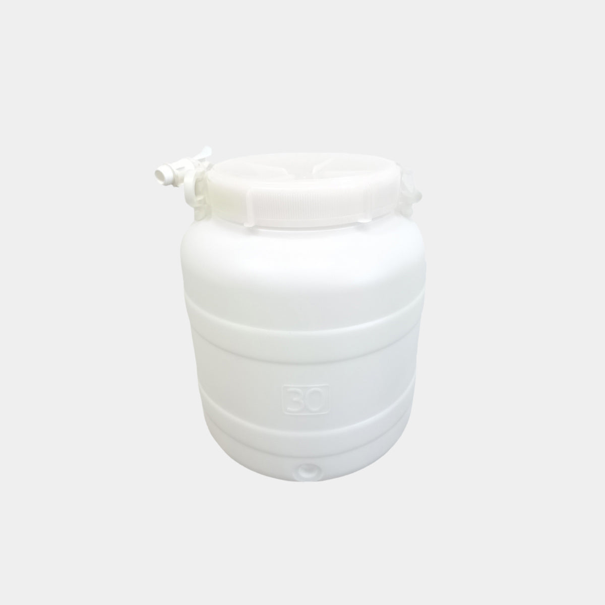Q.TA' 2 FUSTO HDPE BOCCA LARGA 30 L PREDISP RUBINETTO