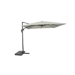Q.TA' 1 C OMBRELLONE DEC ALL GRIGIO MINI CAPRI 2,7X2,7M BCO