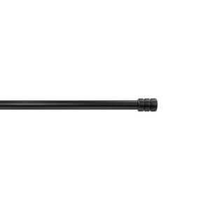 Q.TA' 6 BASTONE METALLO D 20/19 120/210CM CILINDRO NERO